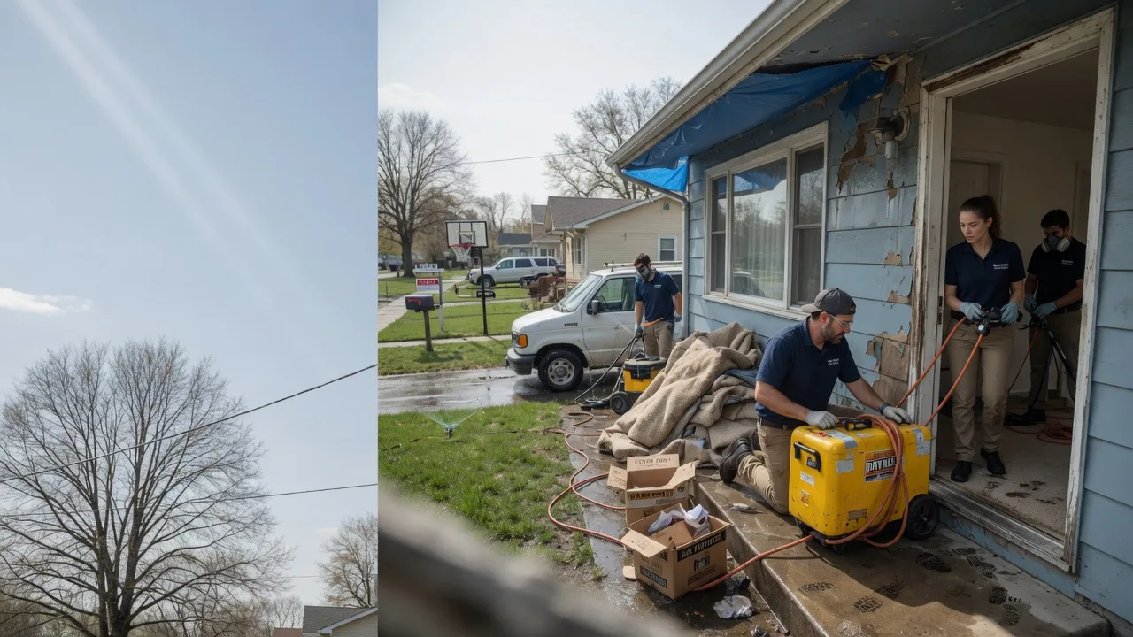 Basement Flood Cleanup in Poy Sippi, WI near me